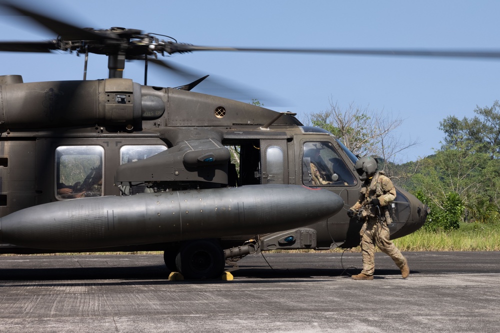 Balikatan 24: 3rd MLR Trains with U.S. Army UH-60M Black Hawk