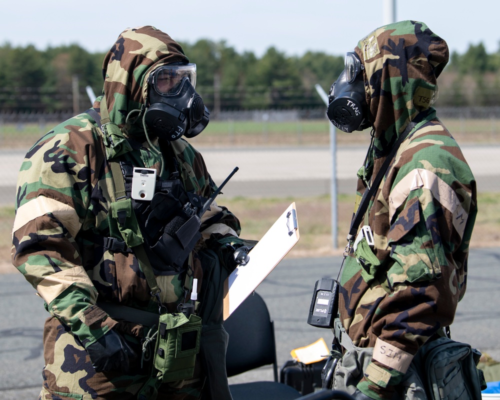 DVIDS - Images - 104th Fighter Wing Emergency Management Airmen assess ...