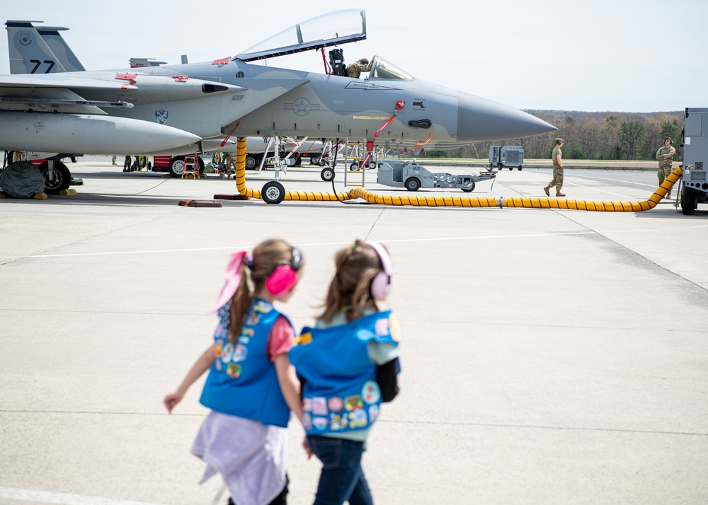 Dvids - Images - 104th Fighter Wing Hosts Daisy Scouts, Longmeadow 