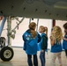 104th Fighter Wing hosts Daisy Scouts, Longmeadow senior men's social group for base tour