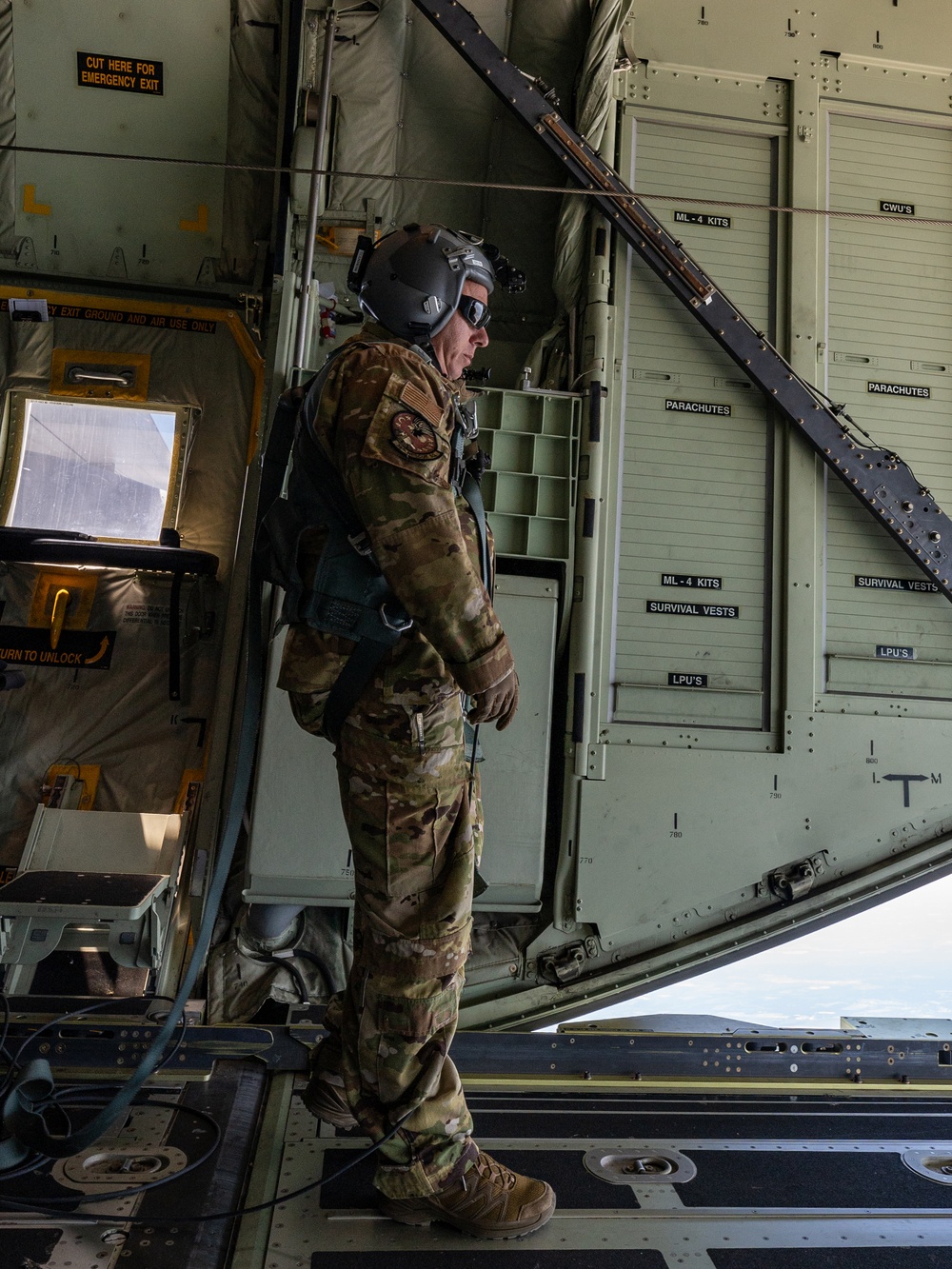 39th Rescue Squadron facilitates military free fall training