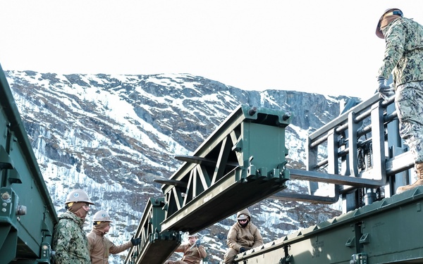 NMCB 11 in Norway for DEFENDER EUROPE 2024