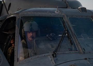 301st Rescue Squadron executes nighttime combat search and rescue training