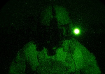 301st Rescue Squadron executes nighttime combat search and rescue training