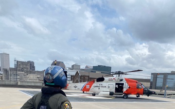 Coast Guard medevacs 67-year-old woman 160 miles off Southwest Pass, La.