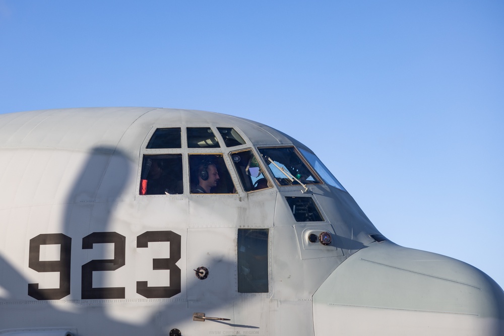 VMGR-152 Marines conduct unit level training in Guam