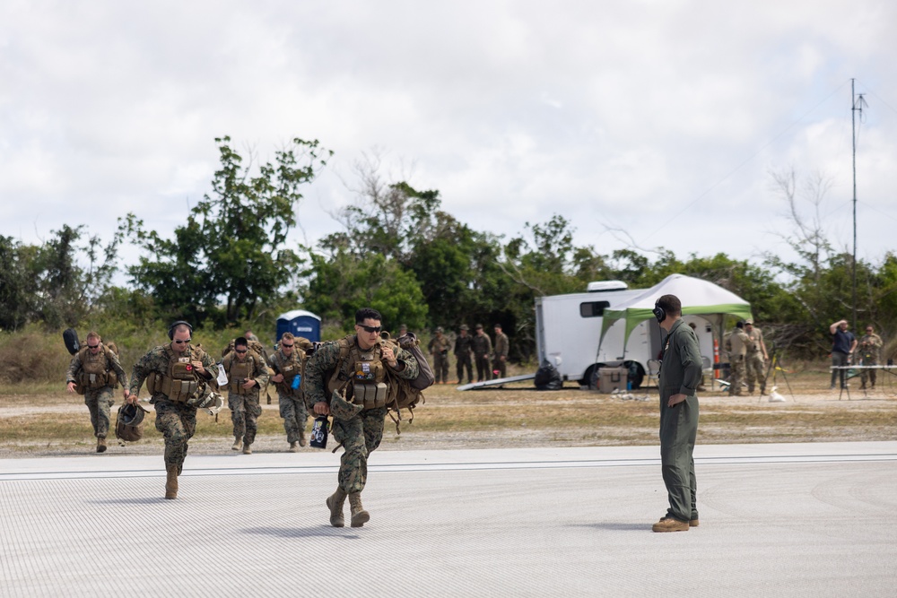 VMGR-152 Marines conduct unit level training in Guam