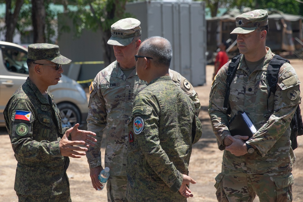 Balikatan 24: USARPAC and Philippine Army Command visit Fort Magsaysay