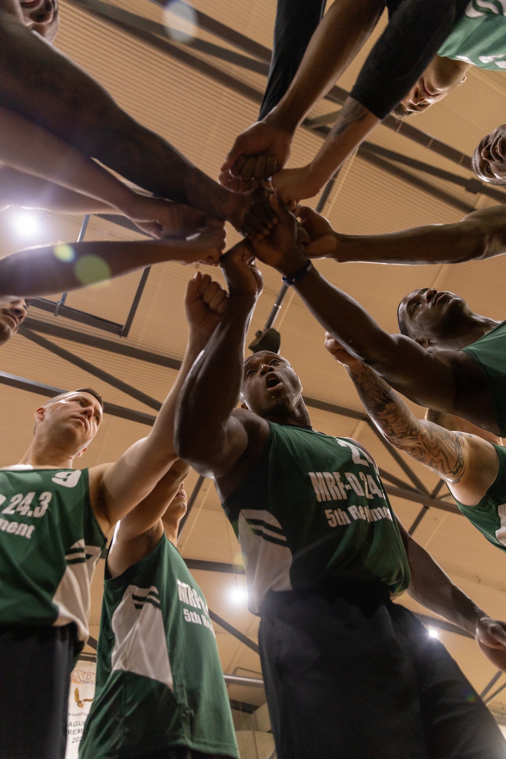 MRF-D 24.3: U.S. Marines, ADF compete in friendly basketball game