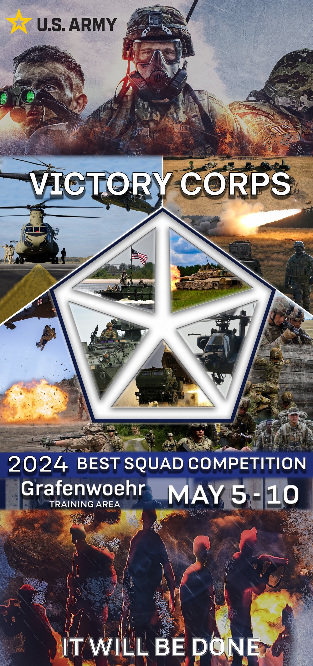 V Corps Best Squad 2024 Poster