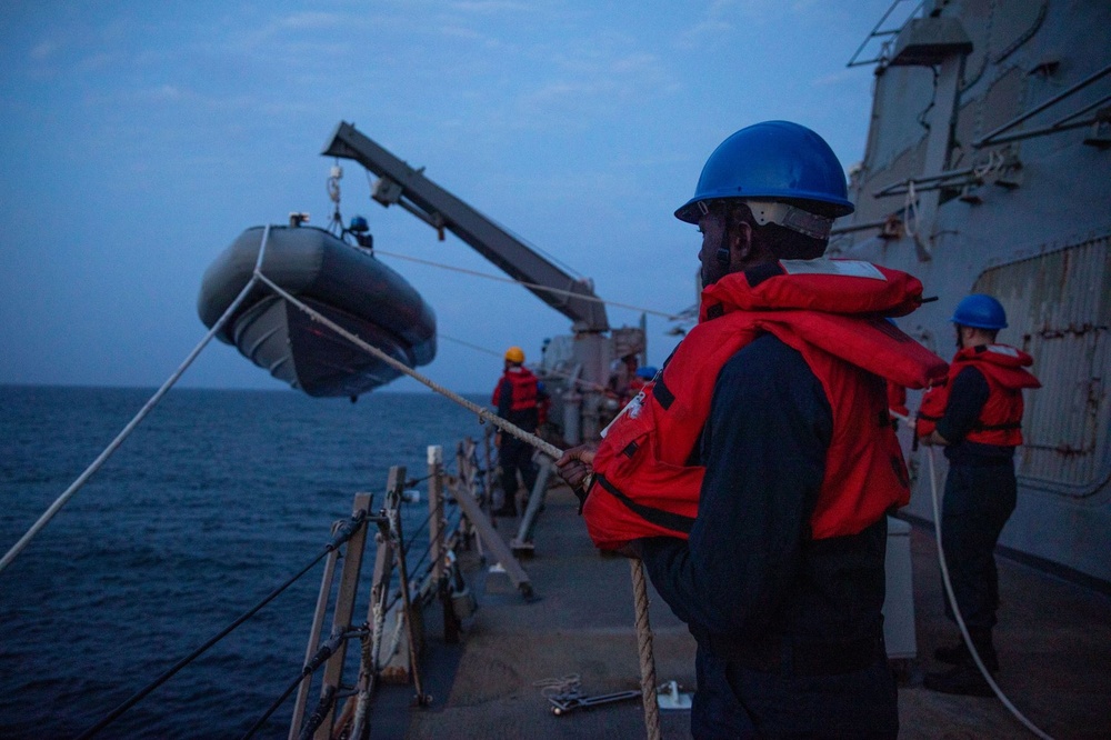 USS John S. McCain Conducts Routine Operations in the Middle East