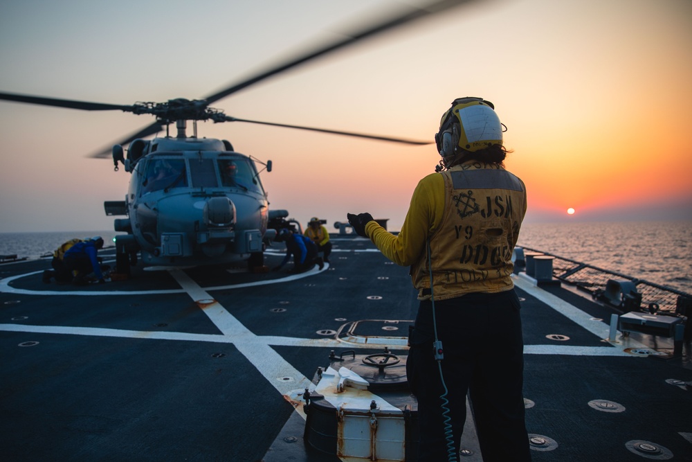 USS John S. McCain Conducts Routine Operations in the Middle East