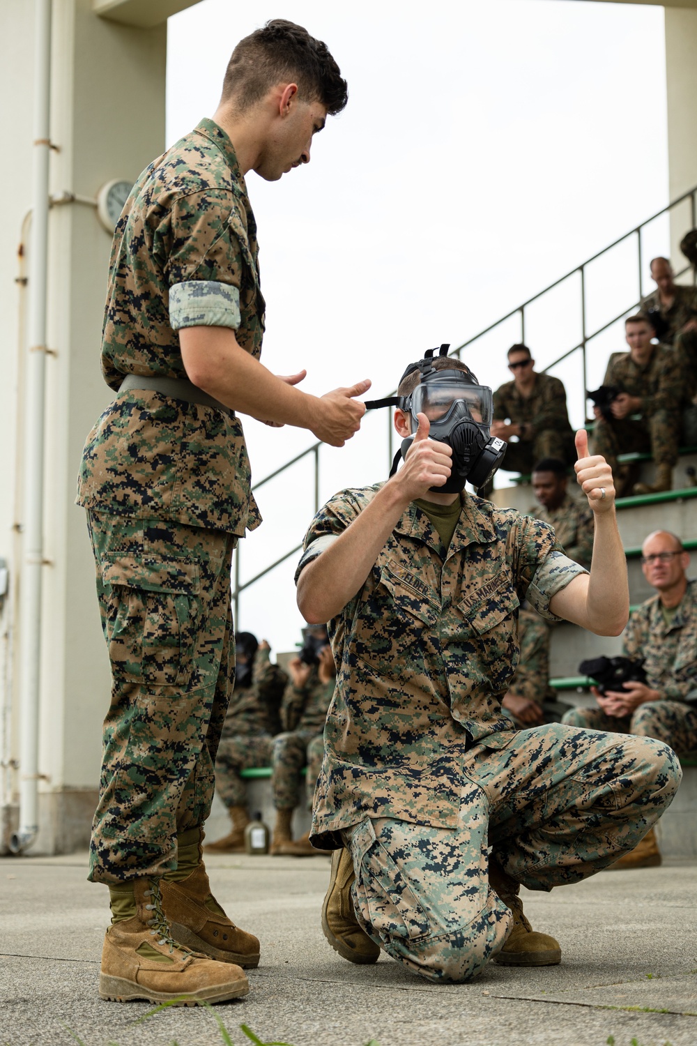 Annual Gas Chamber Training for Marines