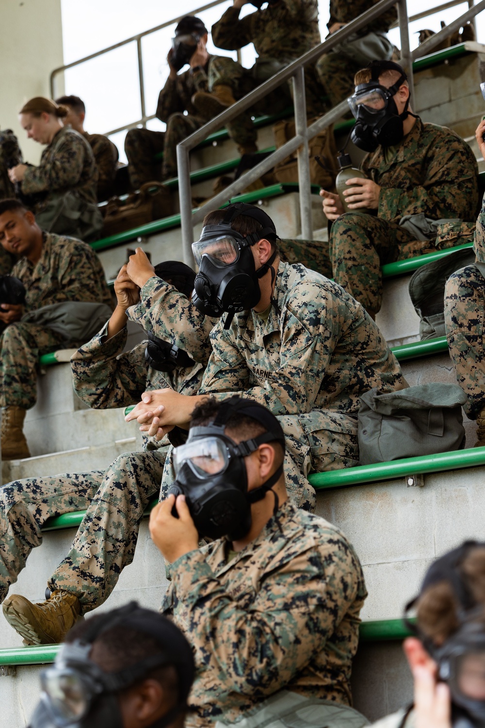 Annual Gas Chamber Training for Marines