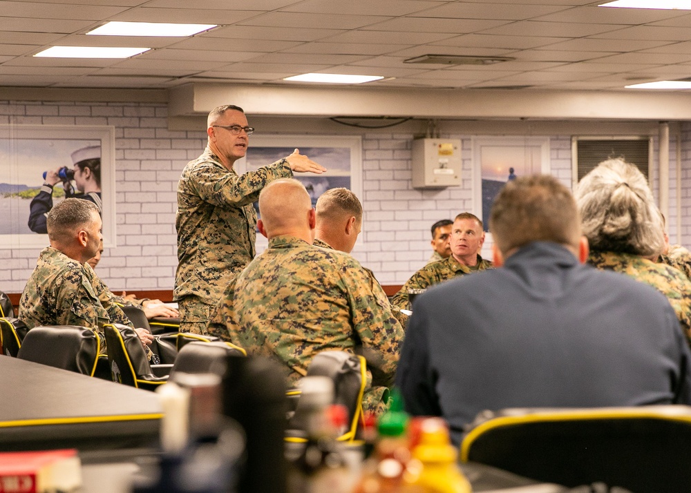 Carrier Strike Group Four and Expeditionary Operations Training Group Integrate before Wasp Amphibious Ready Group – 24th Marine Expeditionary Unit Composite Training Unit Exercise (COMPTUEX)