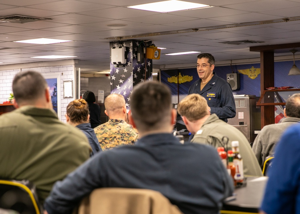 Carrier Strike Group Four and Expeditionary Operations Training Group Integrate before Wasp Amphibious Ready Group – 24th Marine Expeditionary Unit Composite Training Unit Exercise (COMPTUEX)