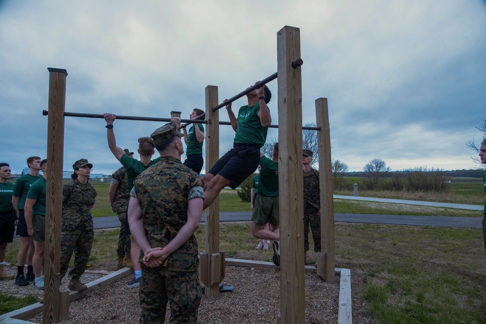 9th Marine Corps District Mini Officer Candidate School Day One