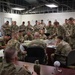 Soldiers with 1st BCT, 10th MTN DIV (LI) hold operations brief at JRTC