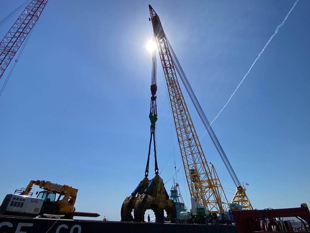 Two million pounds of wreckage-clearing power