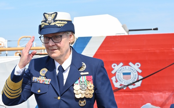 US Coast Guard Cutter Calhoun Commissioning