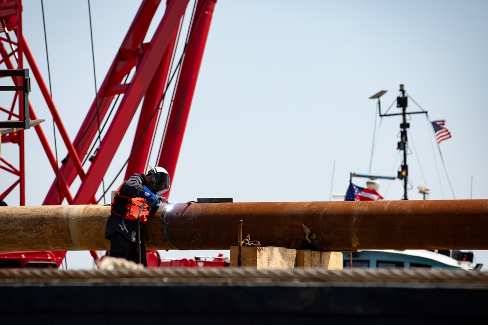 Unified Command continues debris and wreckage removal of Key Bridge