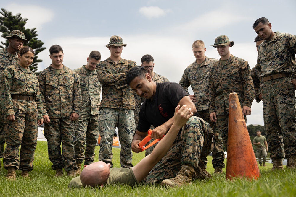 MAI Students Trained with OC Spray