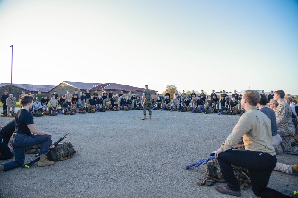 9th Marine Corps District Mini Officer Candidate School Day Two