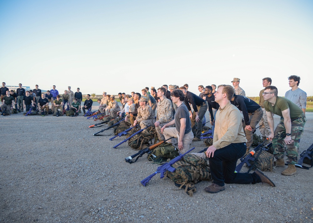 9th Marine Corps District Mini Officer Candidate School Day Two