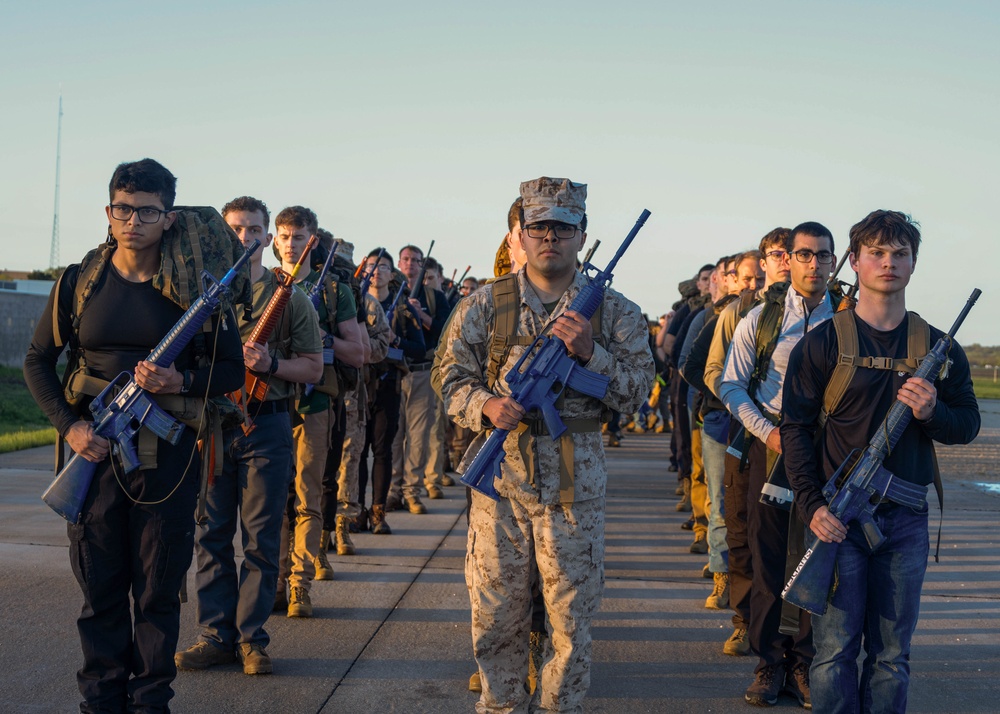 9th Marine Corps District Mini Officer Candidate School Day Two