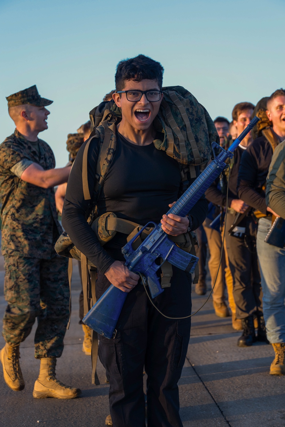 9th Marine Corps District Mini Officer Candidate School Day Two