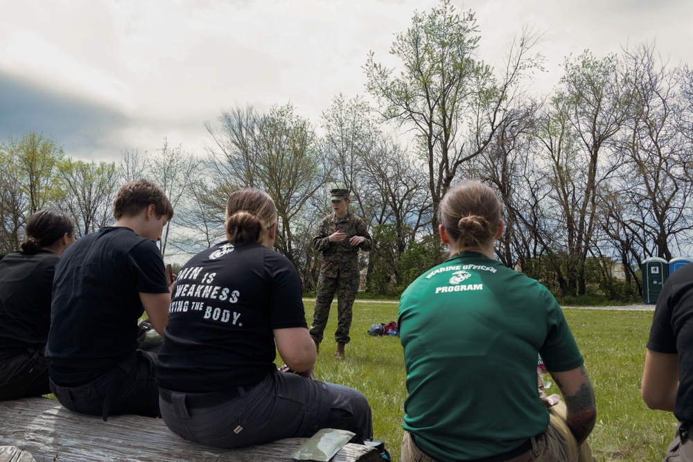 9th Marine Corps District Mini Officer Candidate School Day Two