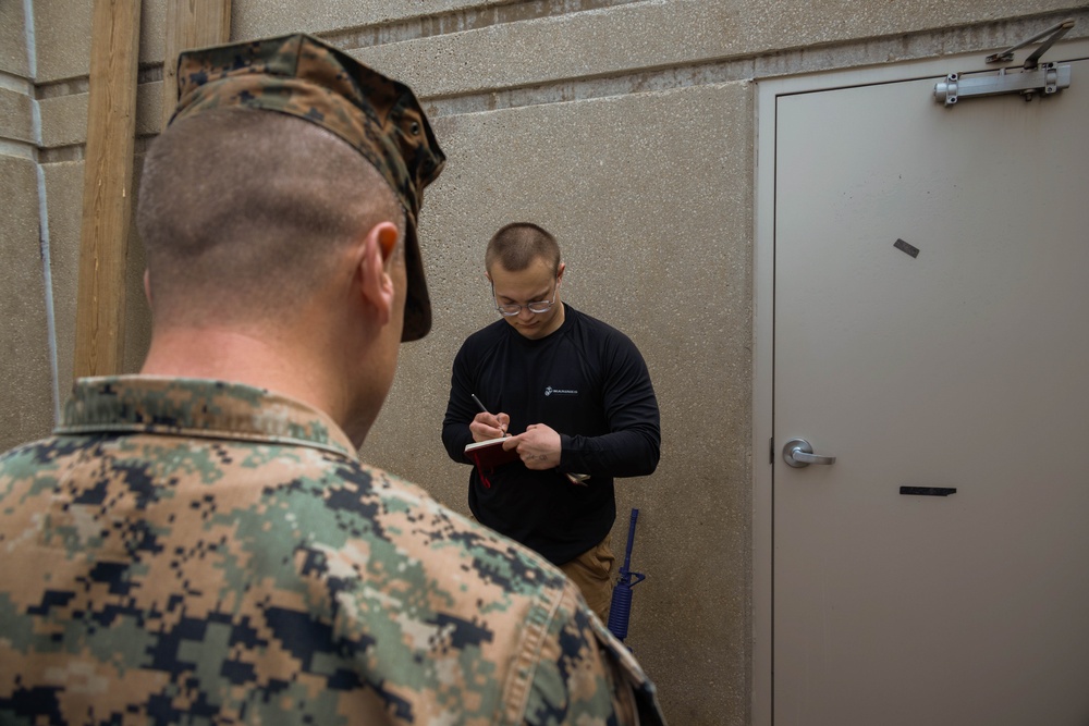 9th Marine Corps District Mini Officer Candidate School Day Two