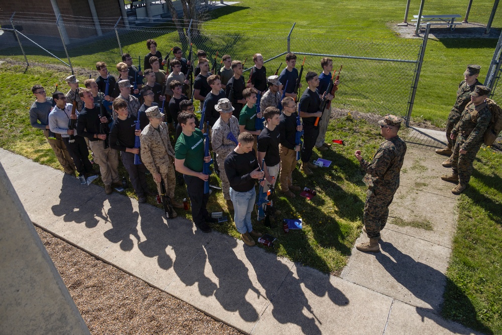 9th Marine Corps District Mini Officer Candidate School Day Two