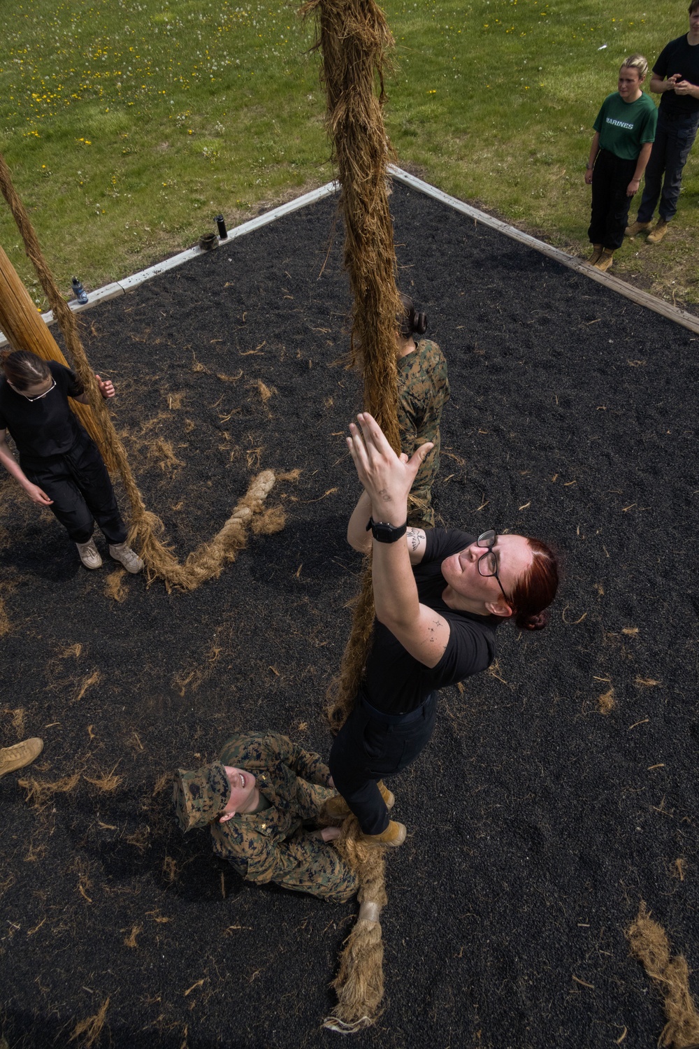 9th Marine Corps District Mini Officer Candidate School Day Two