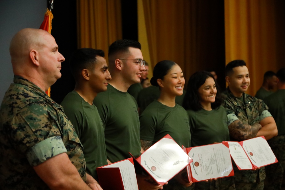 Marine Corps Martial Arts Instructor Course Graduation