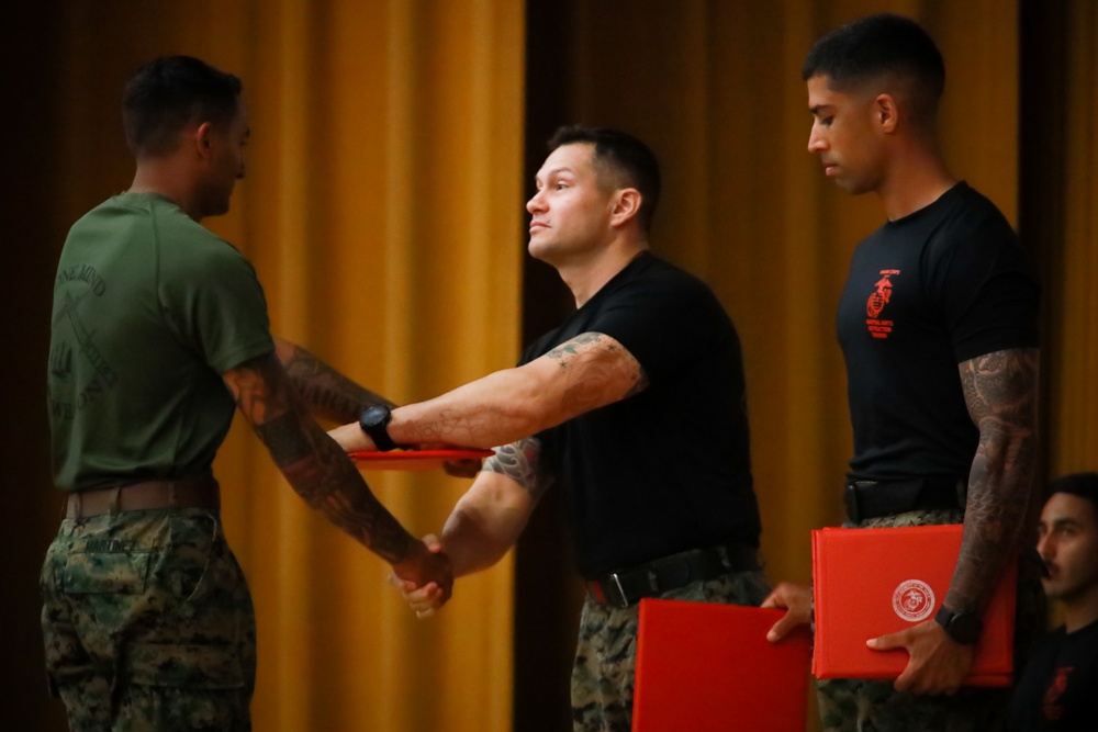 Marine Corps Martial Arts Instructor Course Graduation