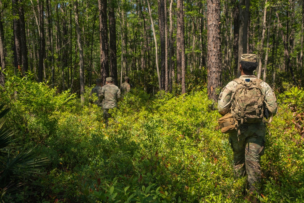 Land Navigation and Casualty Care training at Fort Stewart