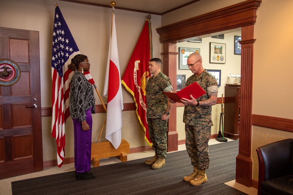 MCAS Iwakuni Community Member Receives Impact Iwakuni Award