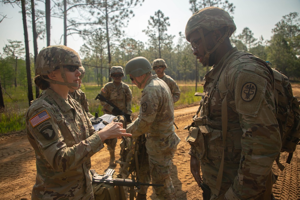 Land Navigation and Casualty Care training at Fort Stewart