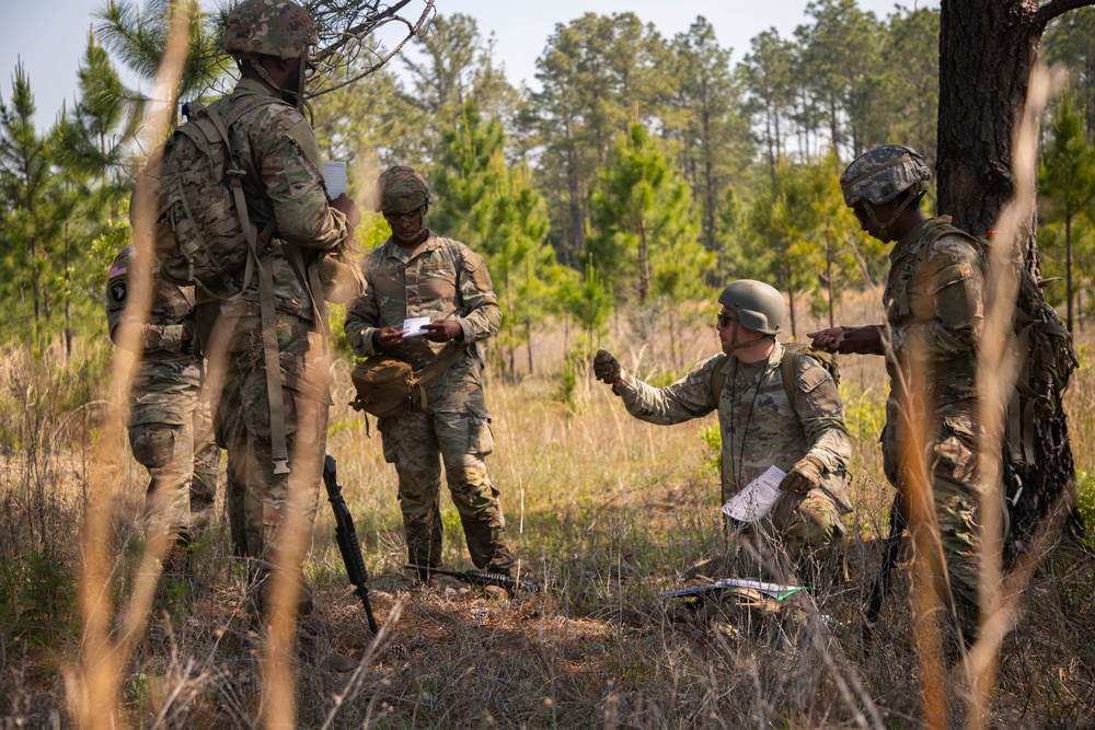 Land Navigation and Casualty Care training at Fort Stewart