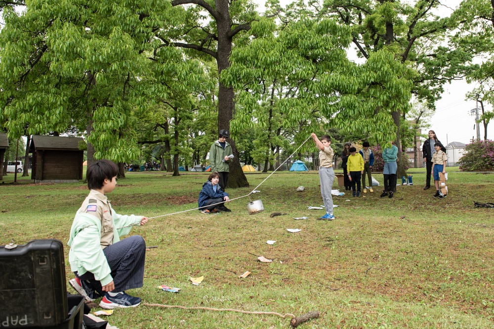 NAF Atsugi Hosts Spring Camporee