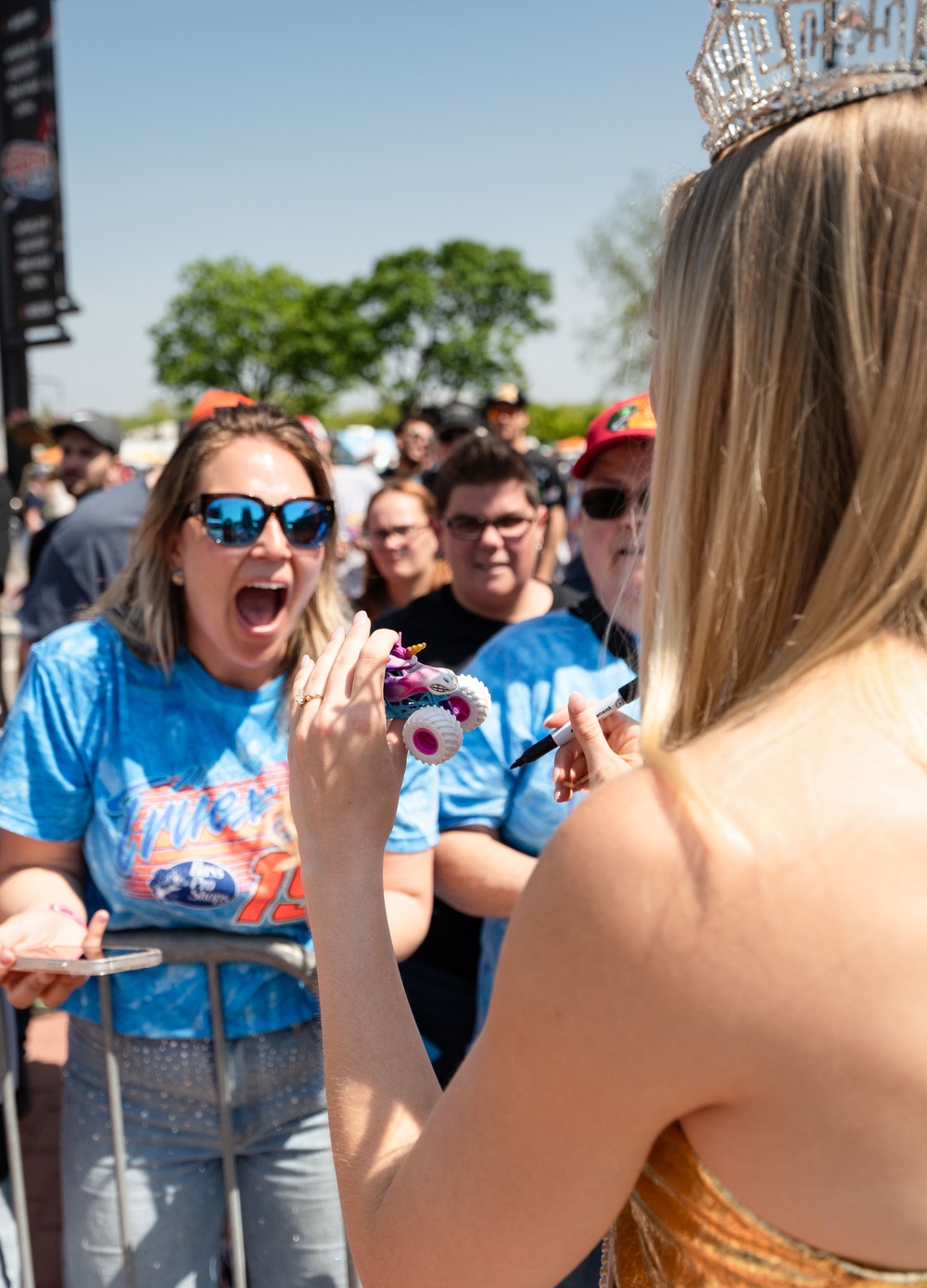 Miss America at Würth 400