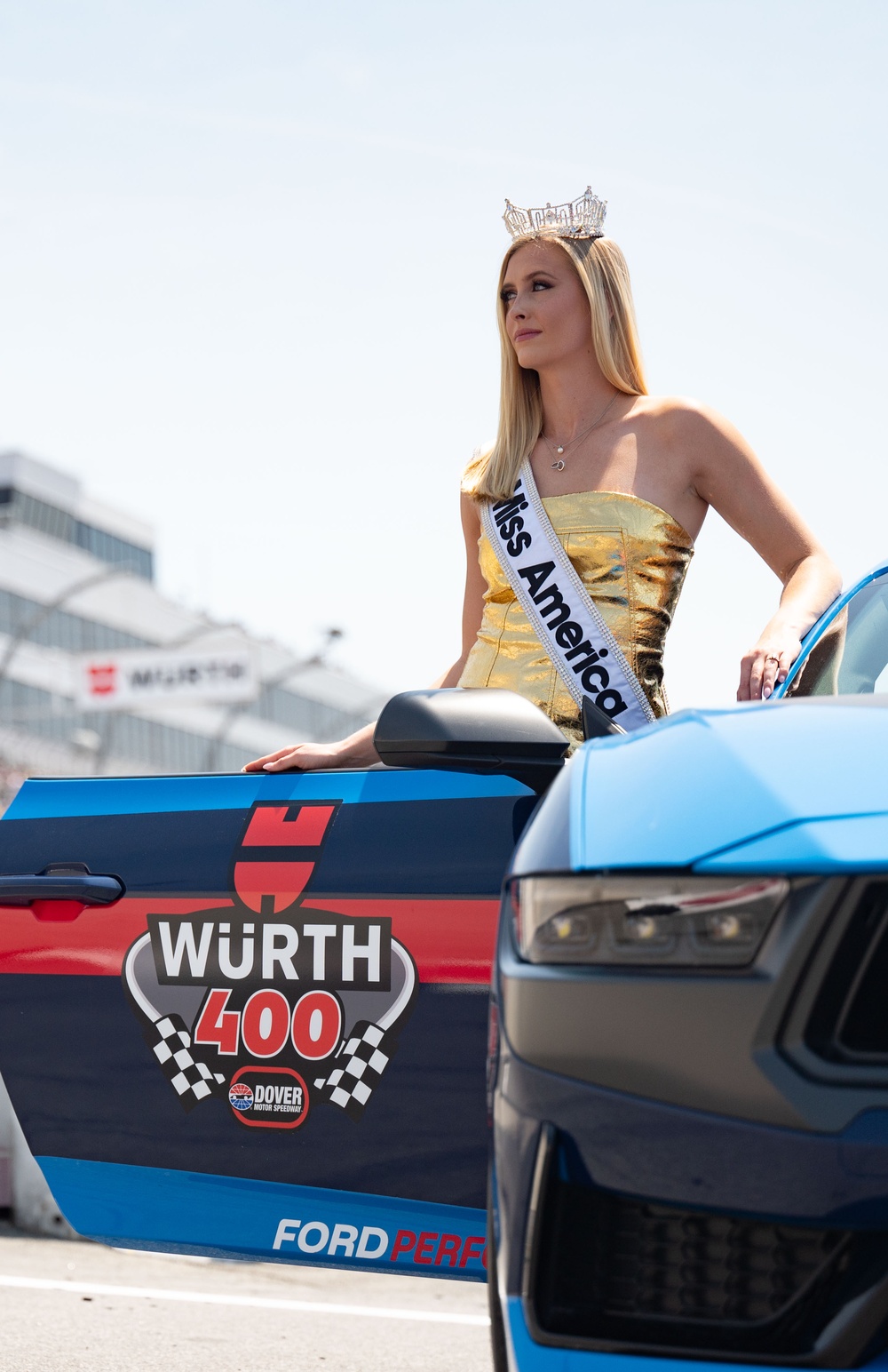 Miss America at Würth 400