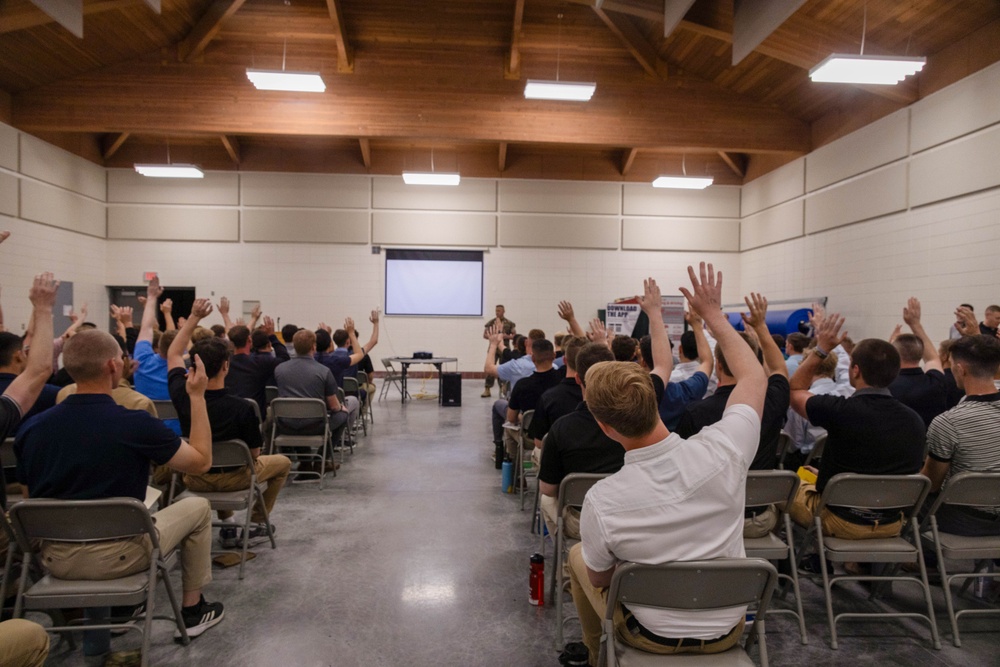 9th Marine Corps District Mini Officer Candidate School Day Three