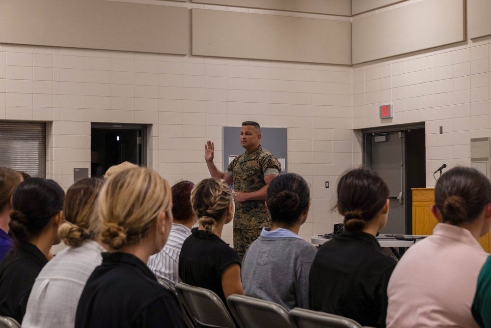 9th Marine Corps District Mini Officer Candidate School Day Three