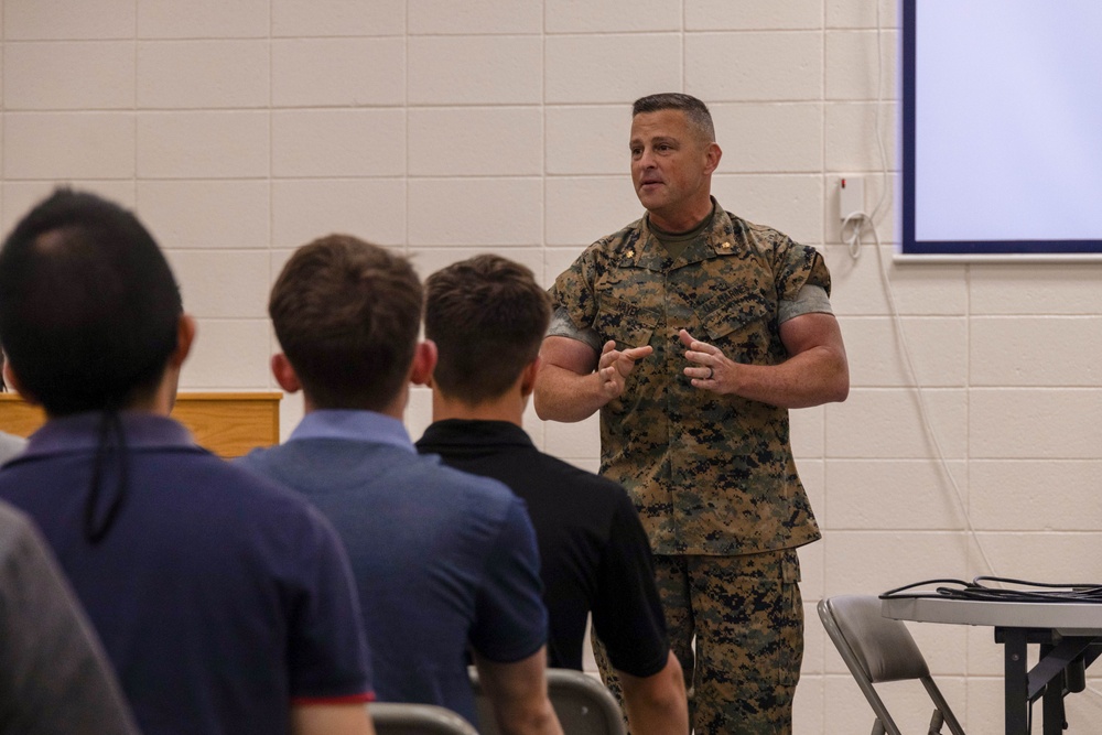 9th Marine Corps District Mini Officer Candidate School Day Three