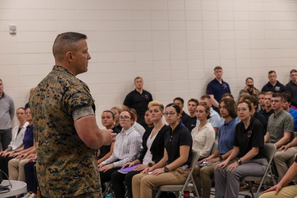 9th Marine Corps District Mini Officer Candidate School Day Three