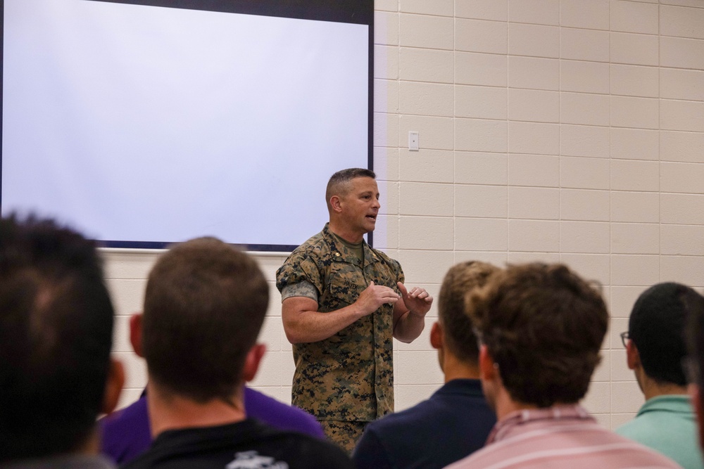 9th Marine Corps District Mini Officer Candidate School Day Three