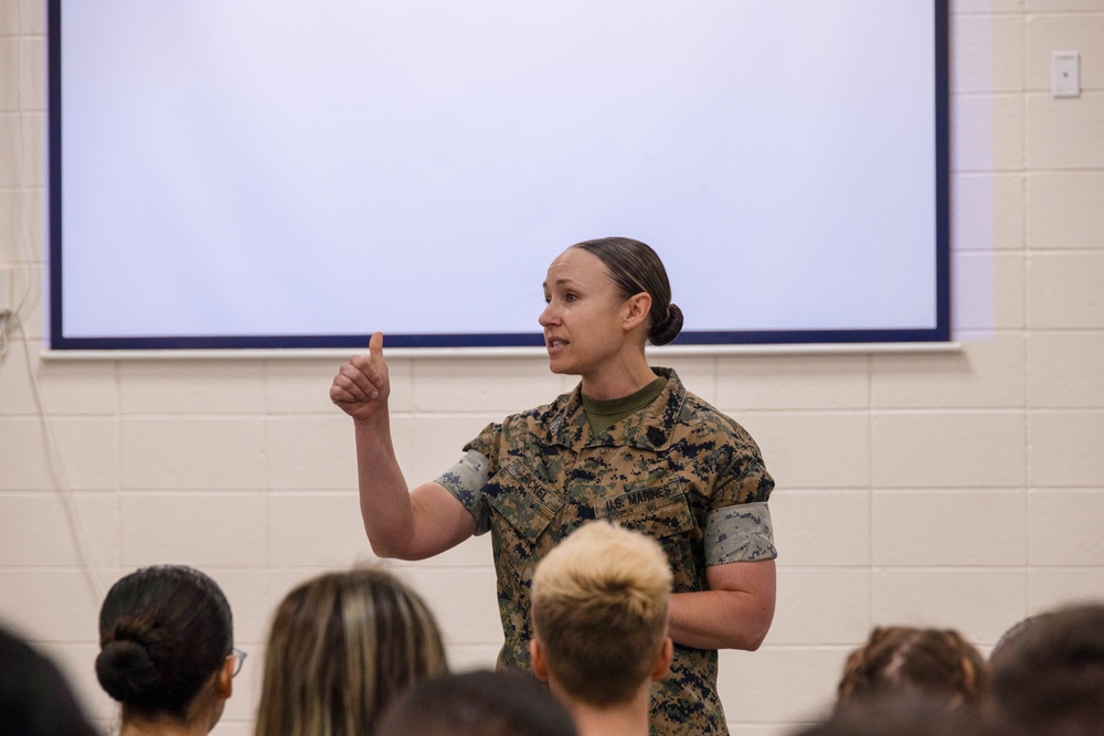 9th Marine Corps District Mini Officer Candidate School Day Three