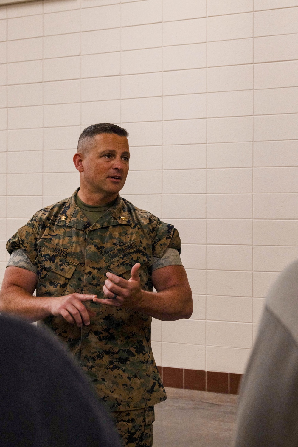 9th Marine Corps District Mini Officer Candidate School Day Three